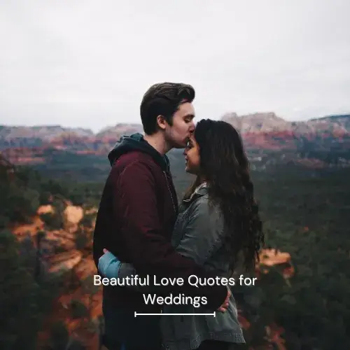 Beautiful Love Quotes for Weddings