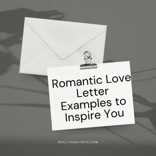 Romantic Love Letter Examples to Inspire You