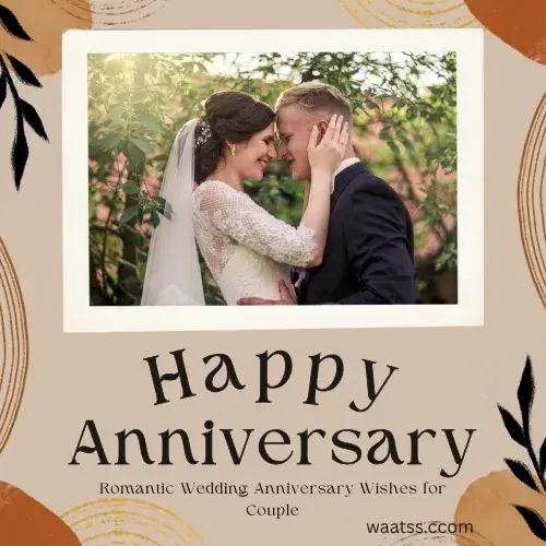 Romantic Wedding Anniversary Wishes for Couple