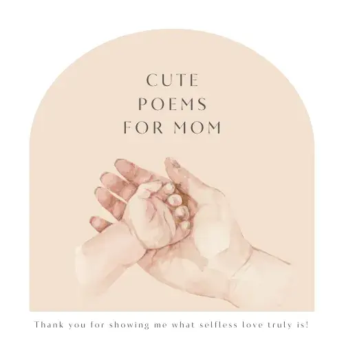 Cute Poems for Mom