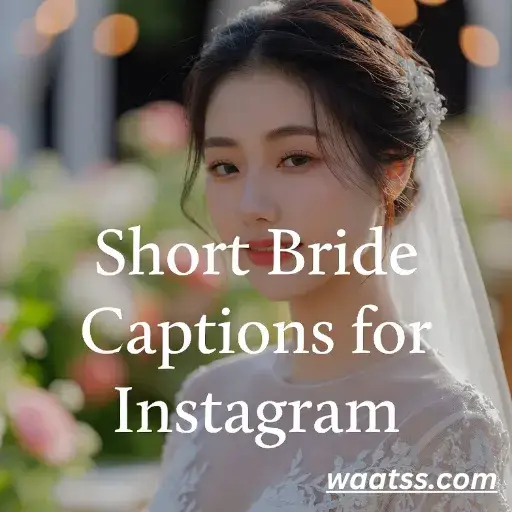 short-bride-captions-for-instagram